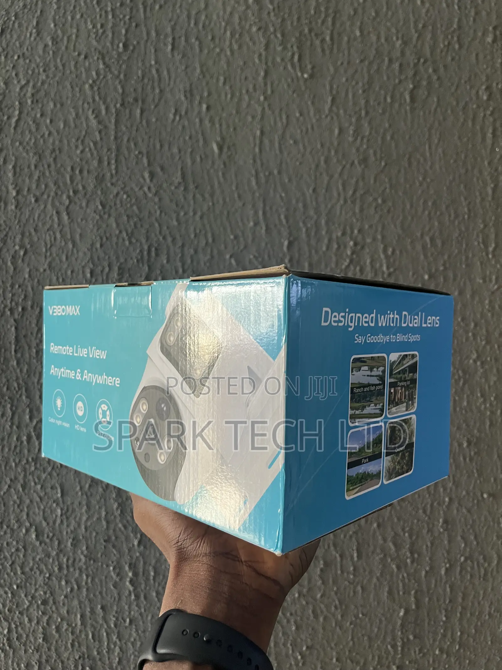 V380 Max Dual Lens Camera