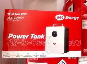 Itel 500W Power Tank | 100Wh Portable Power Station | Solar + AC