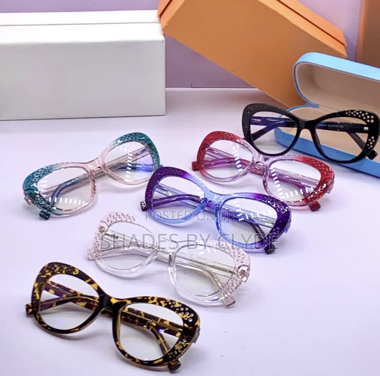 Stylish Eyeglasses - Multiple Colors Designs!