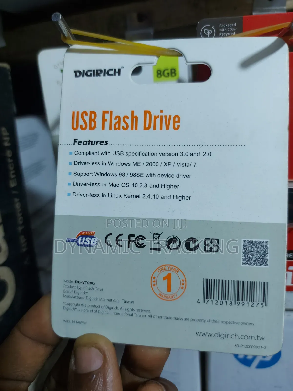 USB DigiRich Flash Drive 8GB