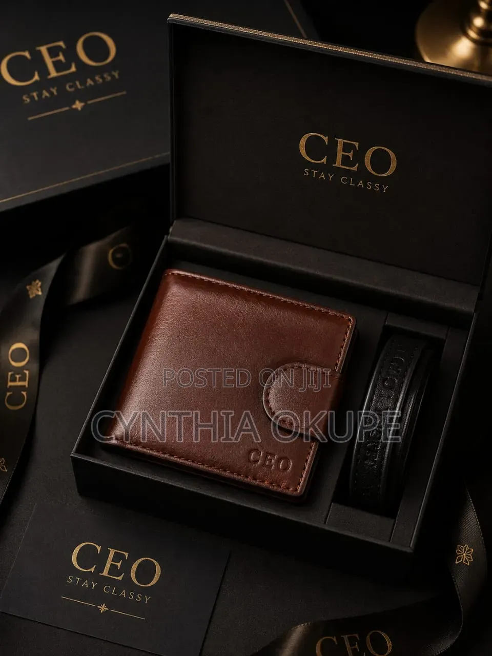 Leather Gift Set