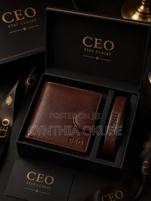 Leather Gift Set
