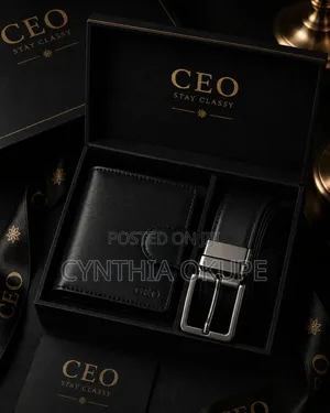 Leather Gift Set
