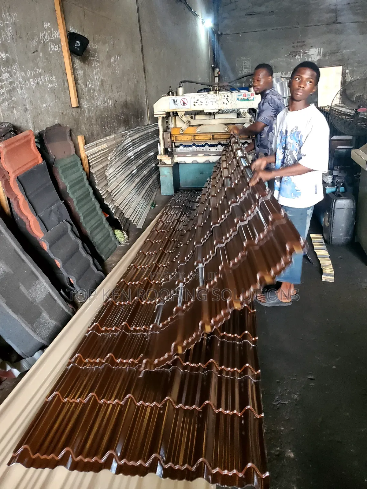 Steptiles Sheet 0.55mm Thickness Nut Brown