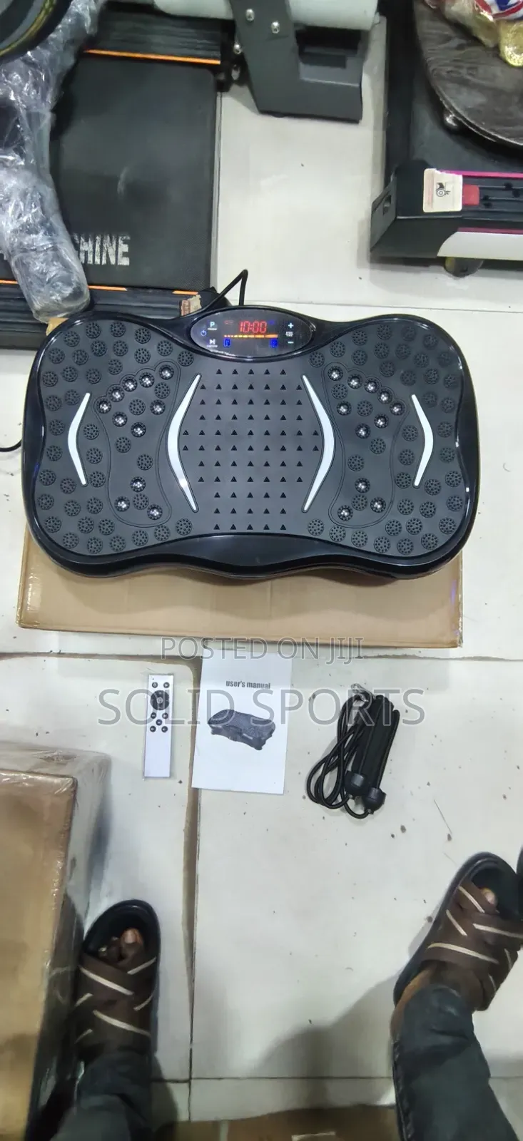 Portable Platform Massager With Remote Control and Bluetooth