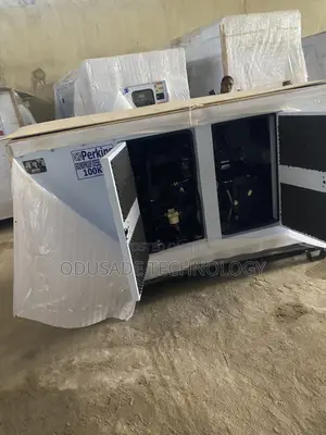 Soundproof 100KVA Generator for Shops Offices – Perkins