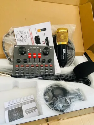 V8 Condenser Microphone for Pot Cast