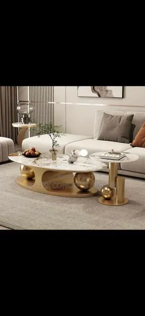 Marble Centre Table With Side Stool