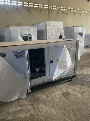 100KVA Industrial Silent Generator Set – Perkins Diesel