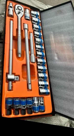 Raider 24-Piece 1/2" Drive Socket Wrench Set