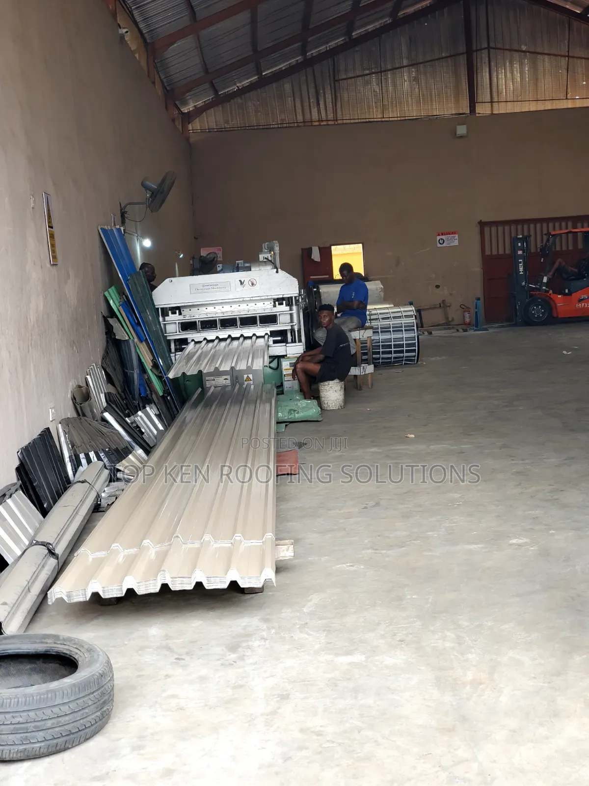 0.60mm G/Beige Longspan Sheet
