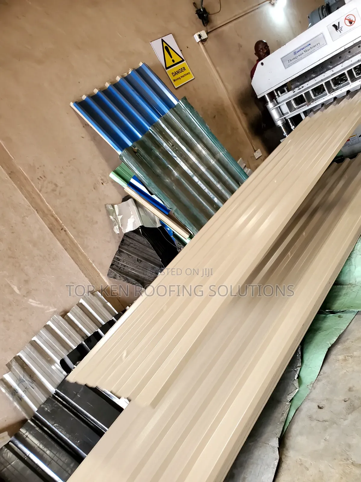 0.60mm G/Beige Longspan Sheet
