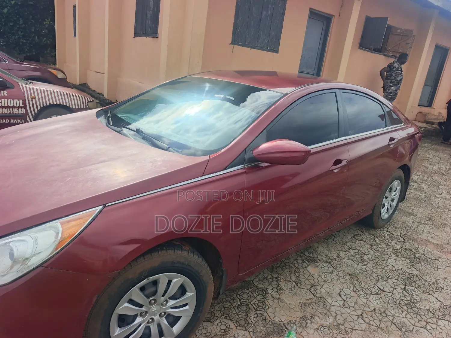 Hyundai Sonata 2012 Red