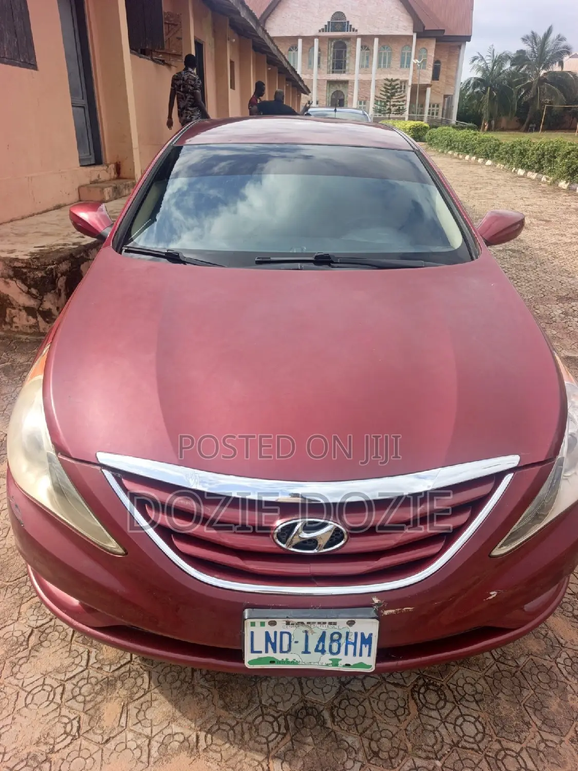 Hyundai Sonata 2012 Red