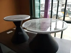 2 In1 Modern Marble Centre Table for Seating Room
