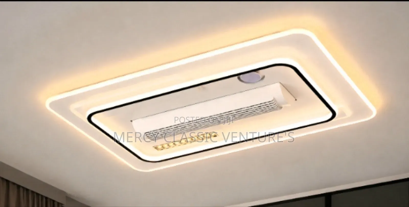 Luxury LED Ceiling Light With Bluetooth Speaker – Modern Design