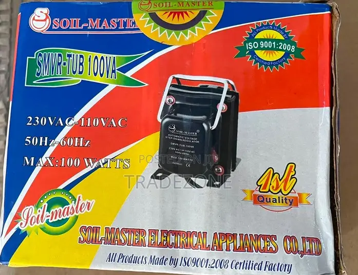 Soil Master 100W Step-Down Transformer