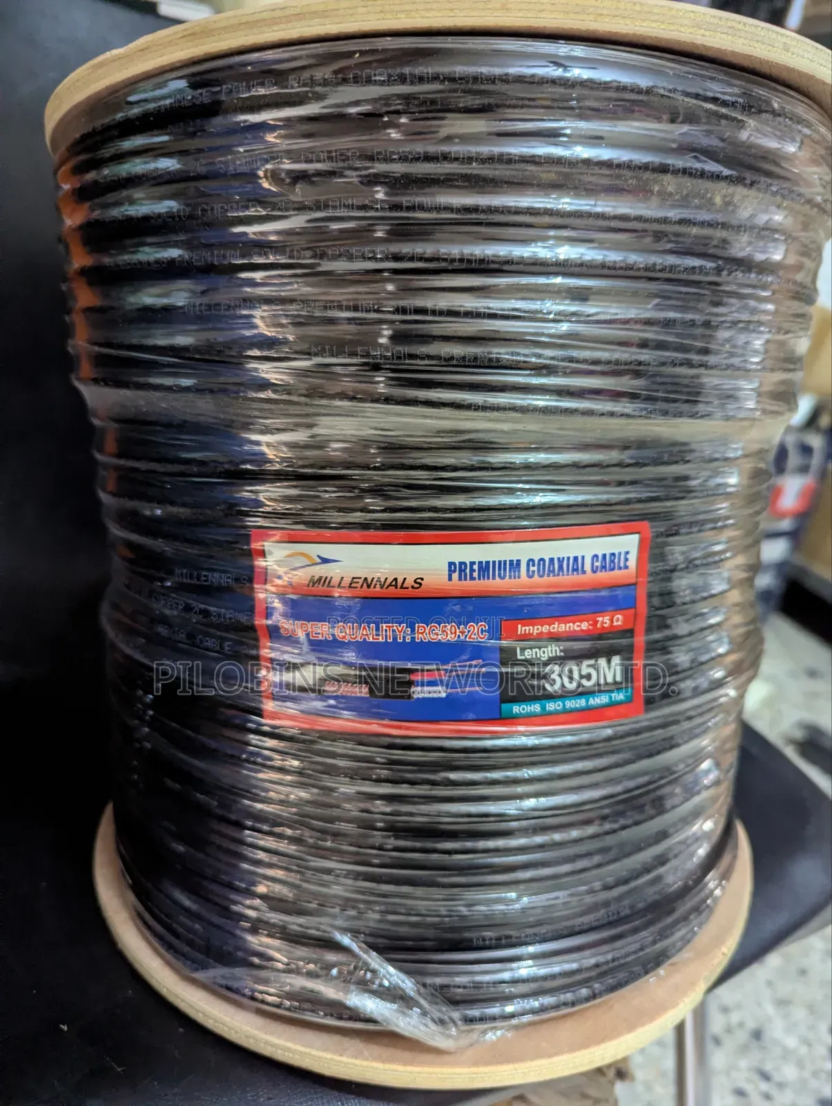 Millennals Rg59 2c Siamese Power Coaxial Cable