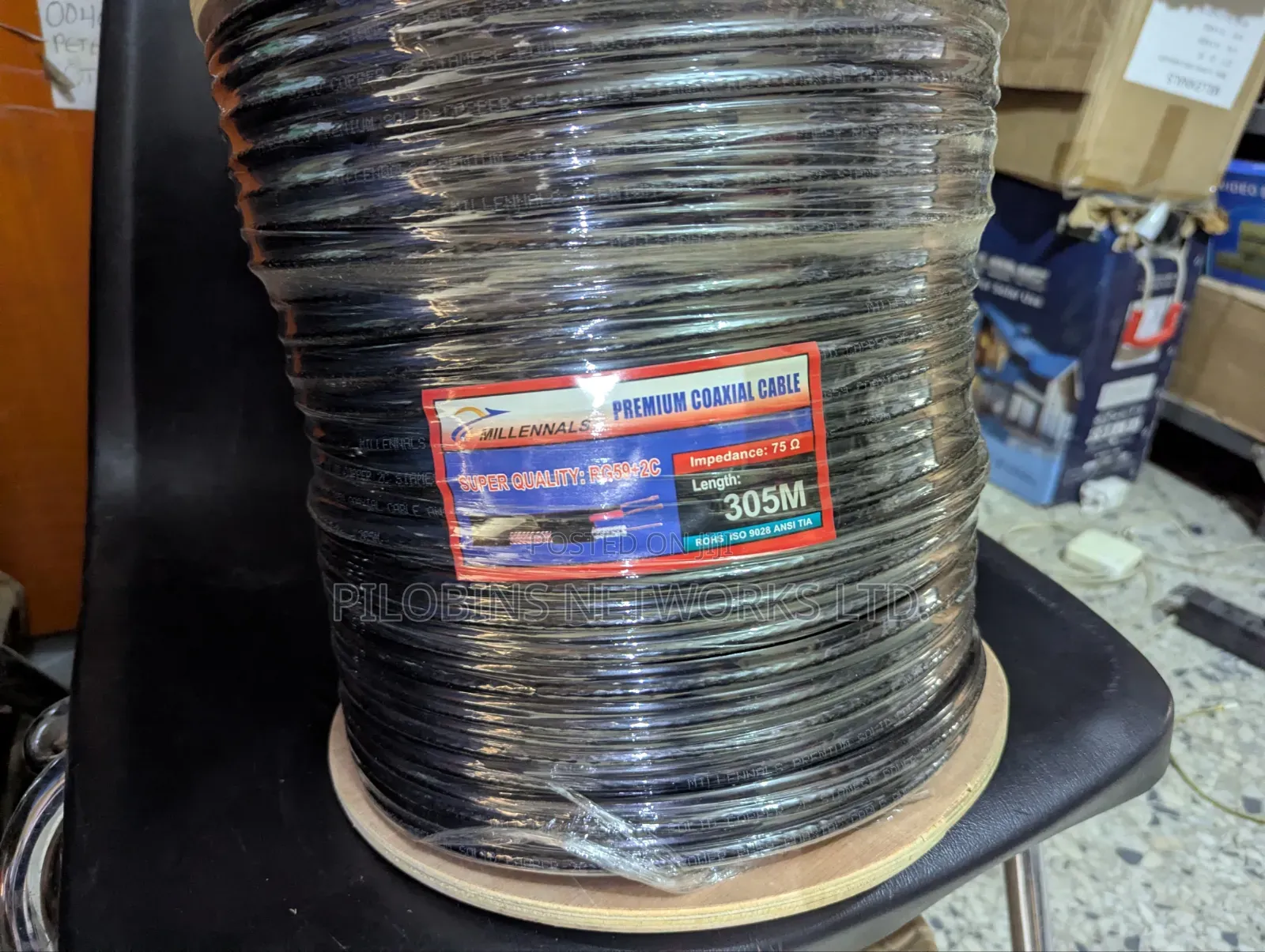 Millennals Rg59 2c Siamese Power Coaxial Cable