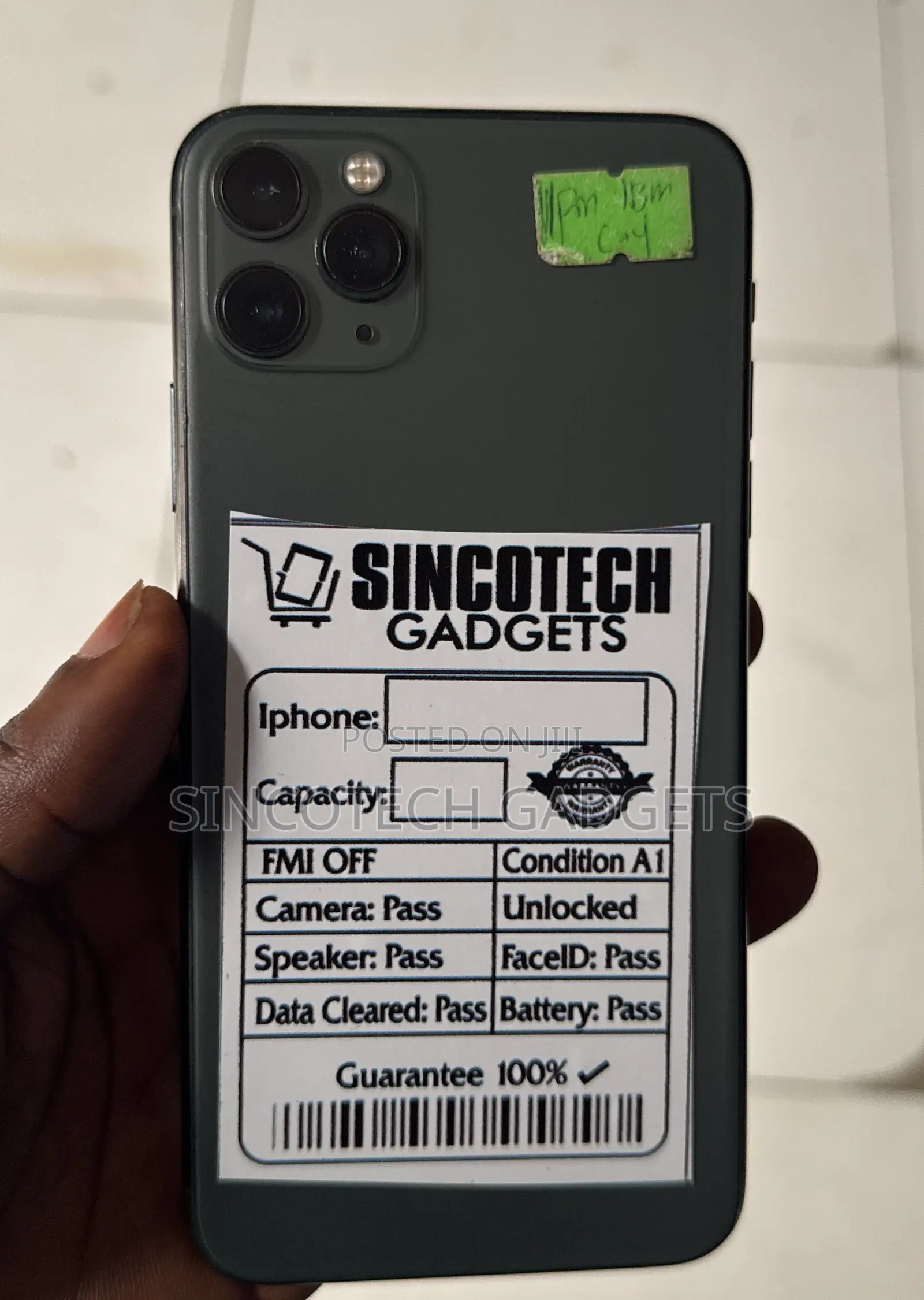 Apple iPhone 11 Pro Max 64 GB Green