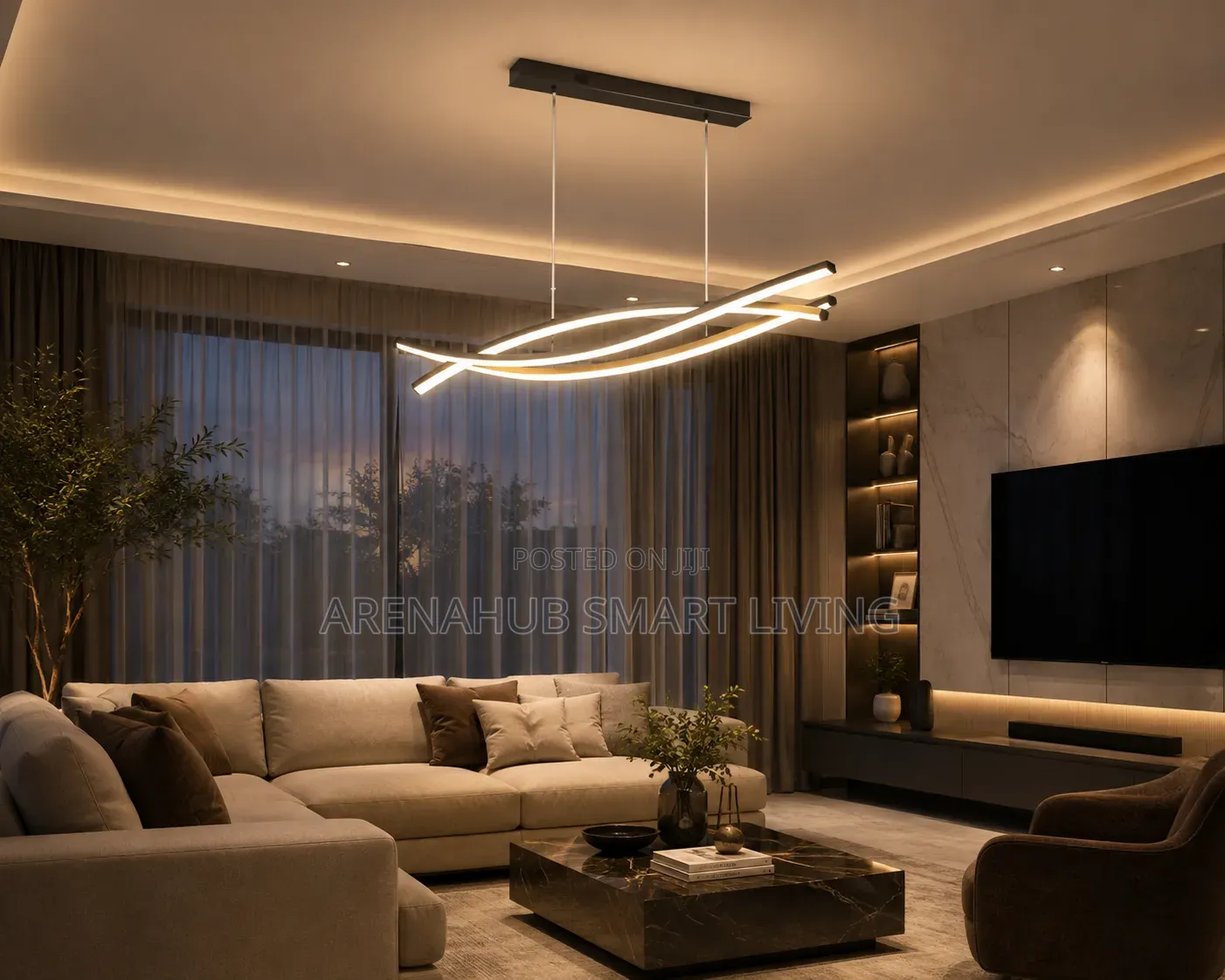 Modern Simple Dining Table Room Chandelier Nordic Light Luxury