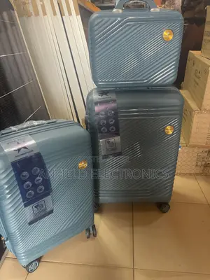 Teal Blue 3-in-1 Luggage Set