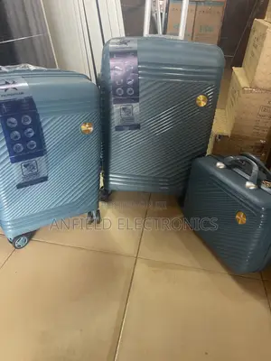 Teal Blue 3-in-1 Luggage Set