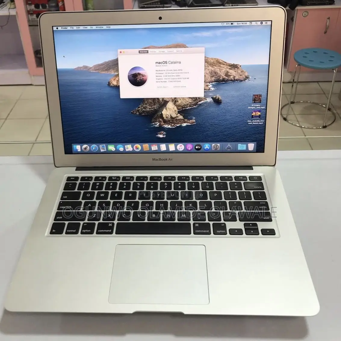 Laptop Apple MacBook 2015 8GB Intel Core i5 SSD 256GB