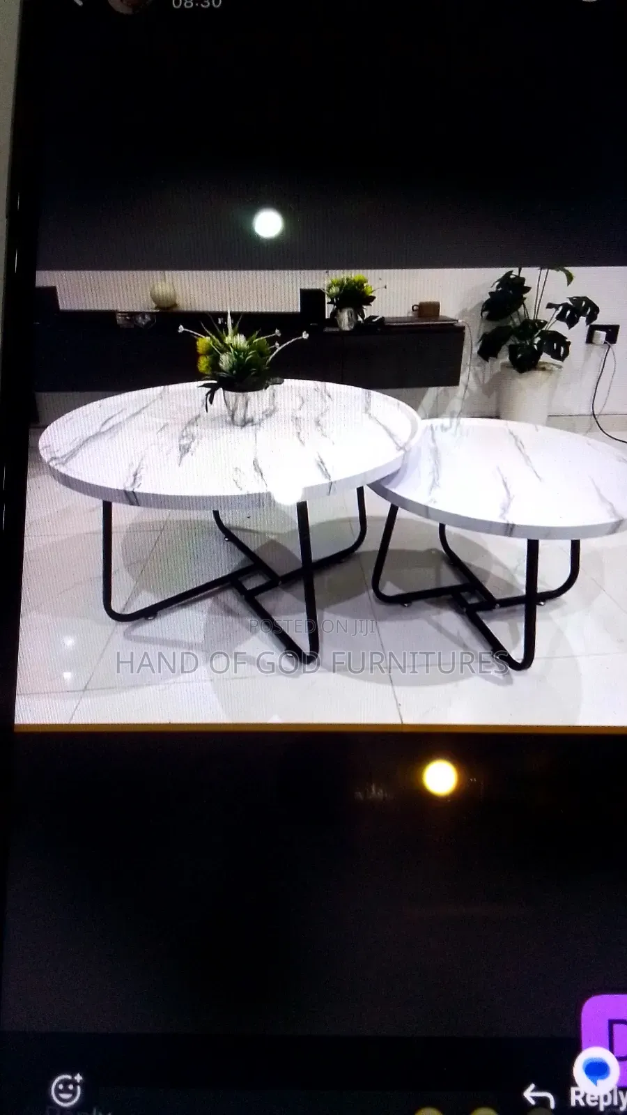 Uniquely Designed Center Table Set by 2