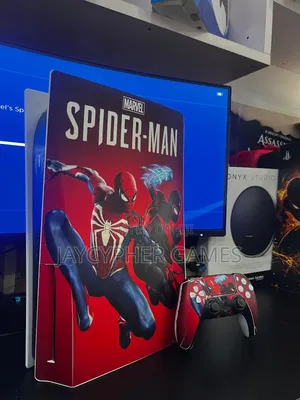 PlayStation 5 With Spider Man Marvel