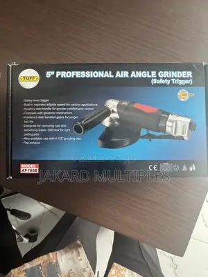 5" Professional Air Angle Grinder (Model AT-185B)