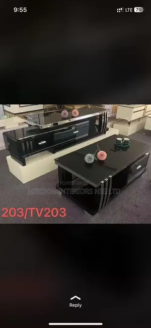 Black Center Table