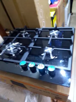 Polystar 4-Burner Gas Hob Offers a Premium Built-in Design With Electr