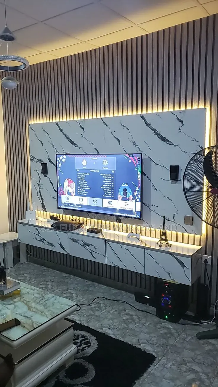 Wool TV Console