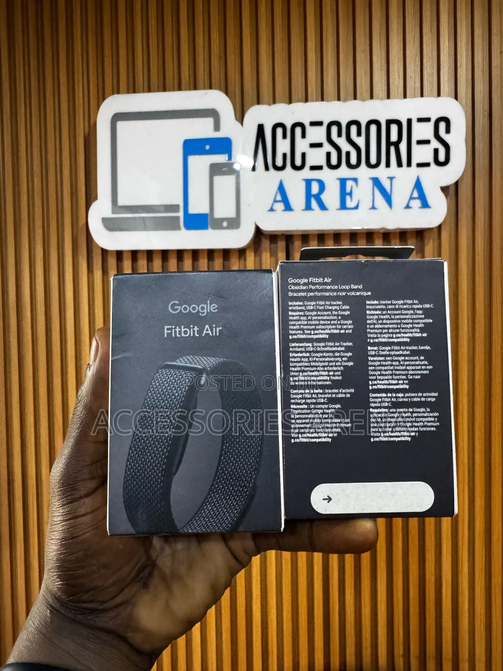 Google Fitbit Air Fitness Activity Tracker