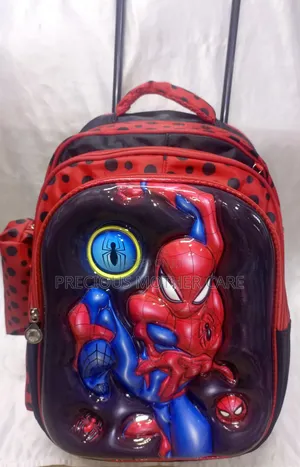 Gloxy Boy Troulley and Back Pack School Bag for Age 3 to 10years