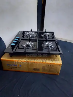 Upgrade Your Cooking Setup With the Polystar Built-in 4-Burner Gas Coo