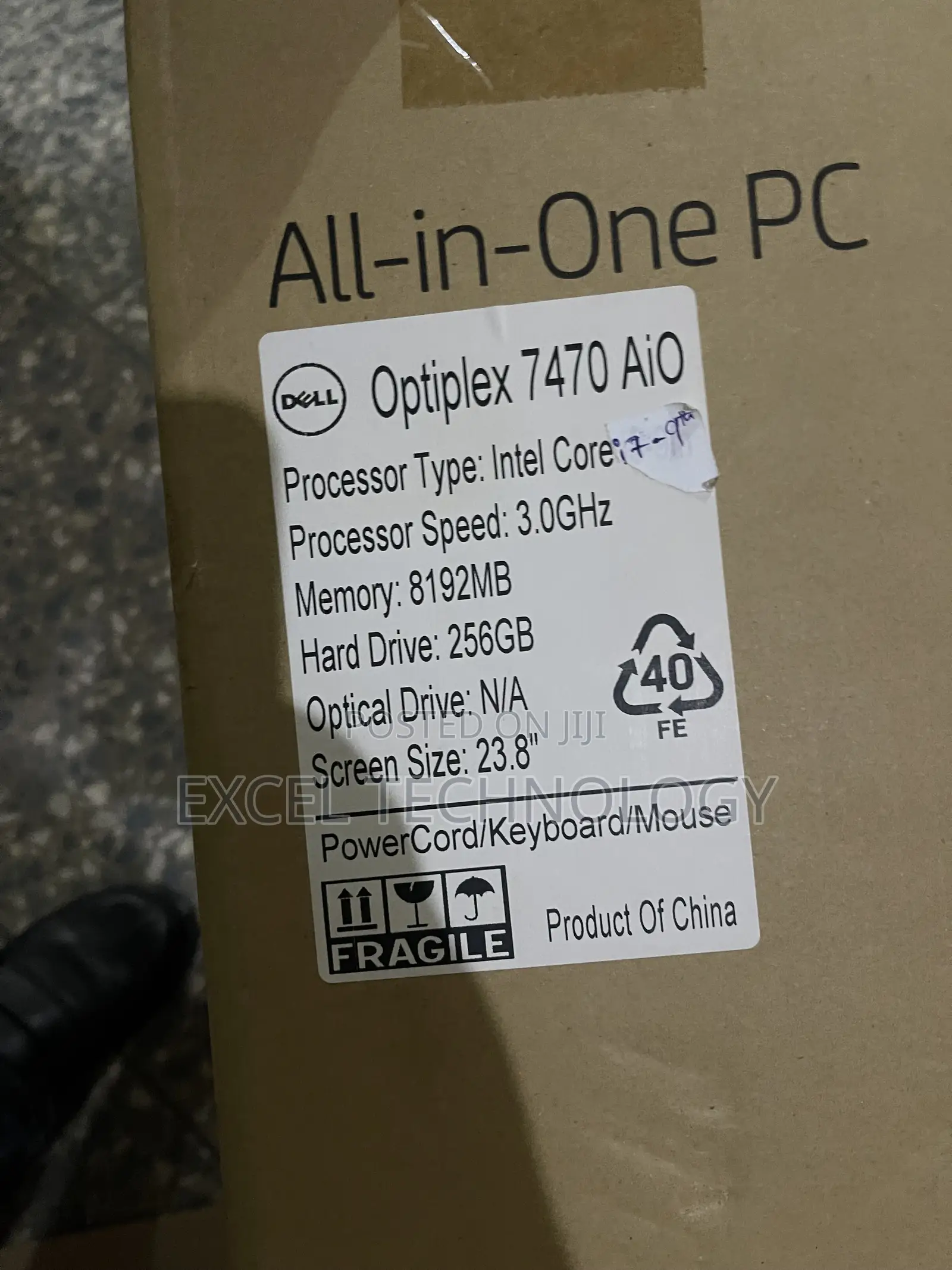 New Desktop Computer Dell 8GB Intel Core i7 SSD 256GB