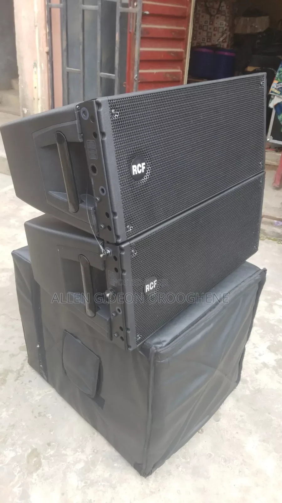 RCF Passive Dual 10-Inch Line Array Speaker