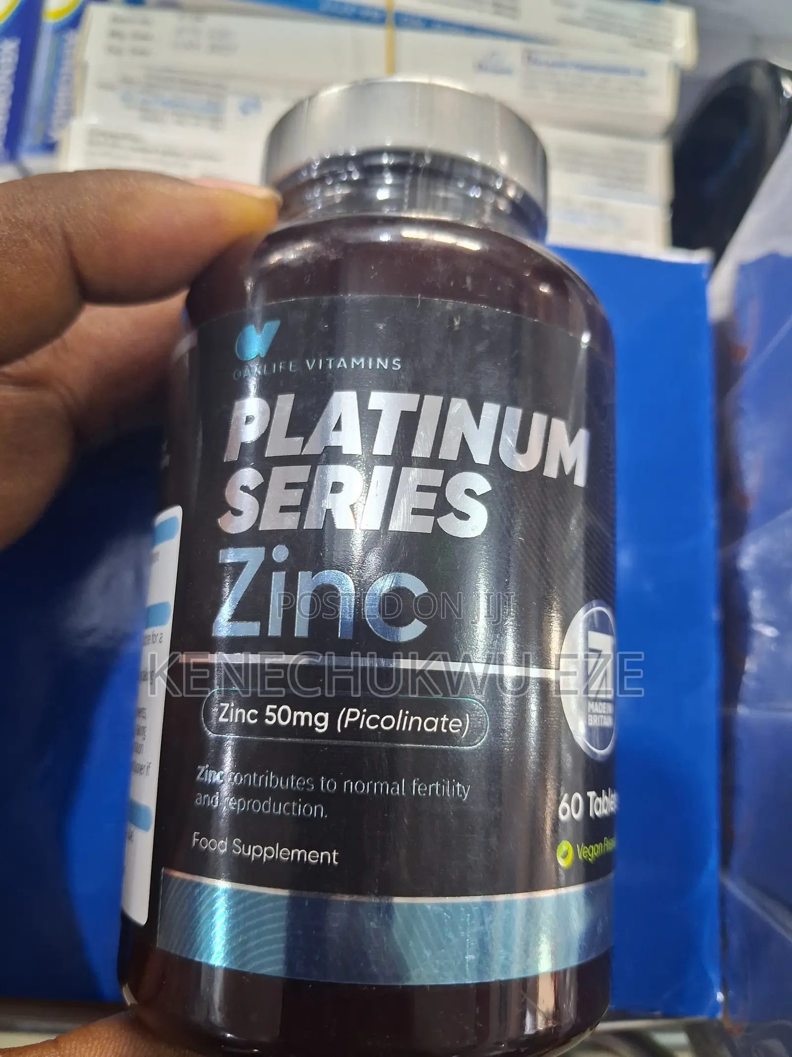 Zinc Picolinate 50mg – 60 Tablets