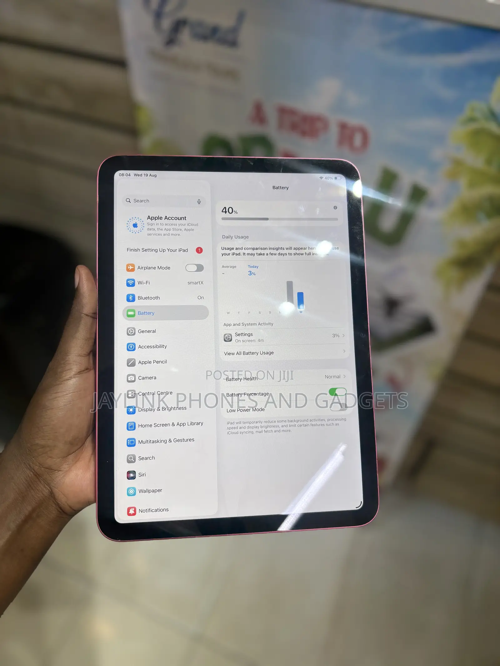 Apple iPad (2025) 128 GB Pink