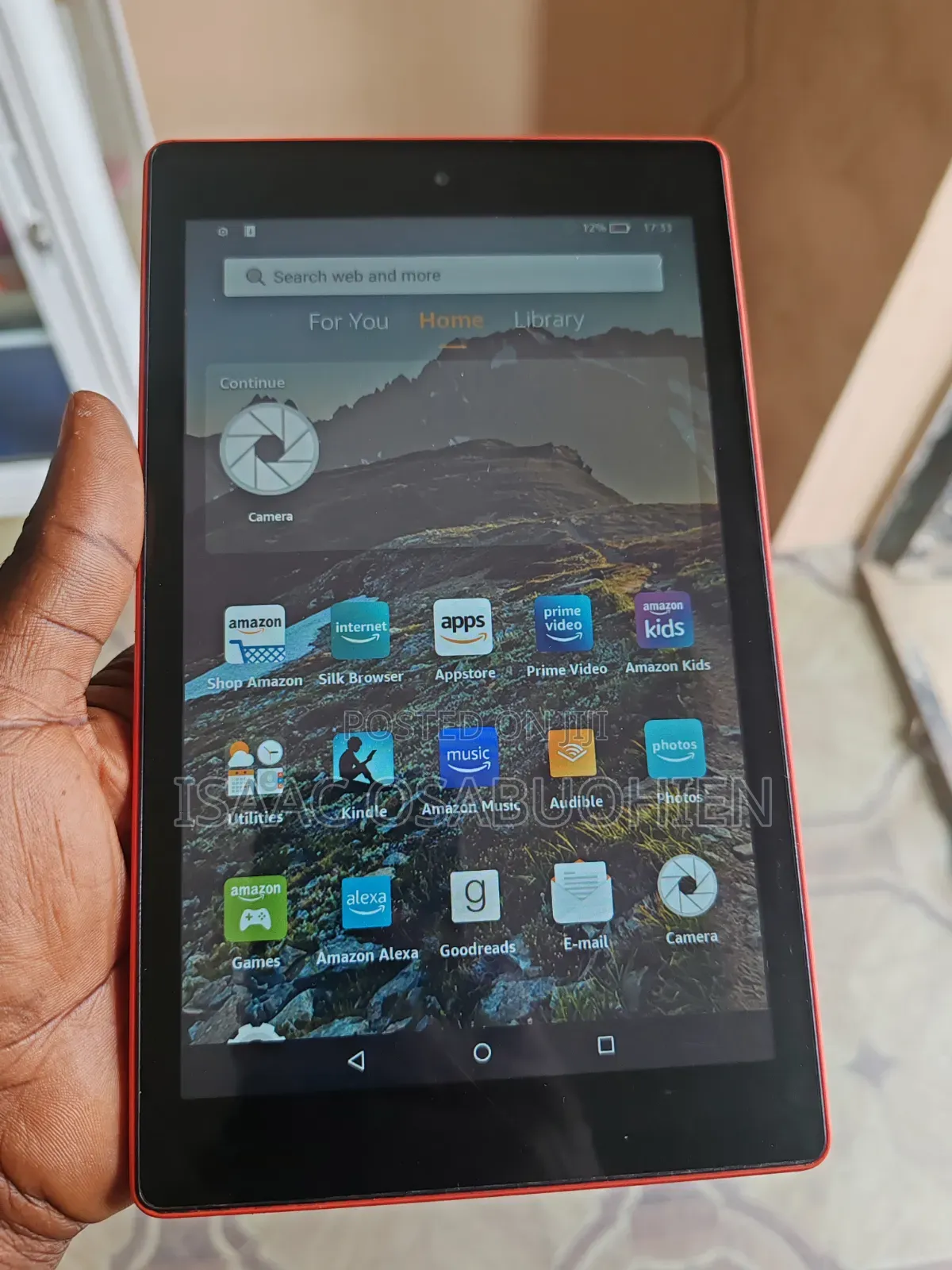 Amazon Fire HD 8 32 GB Black