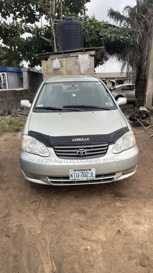 Toyota Corolla 2003 Silver
