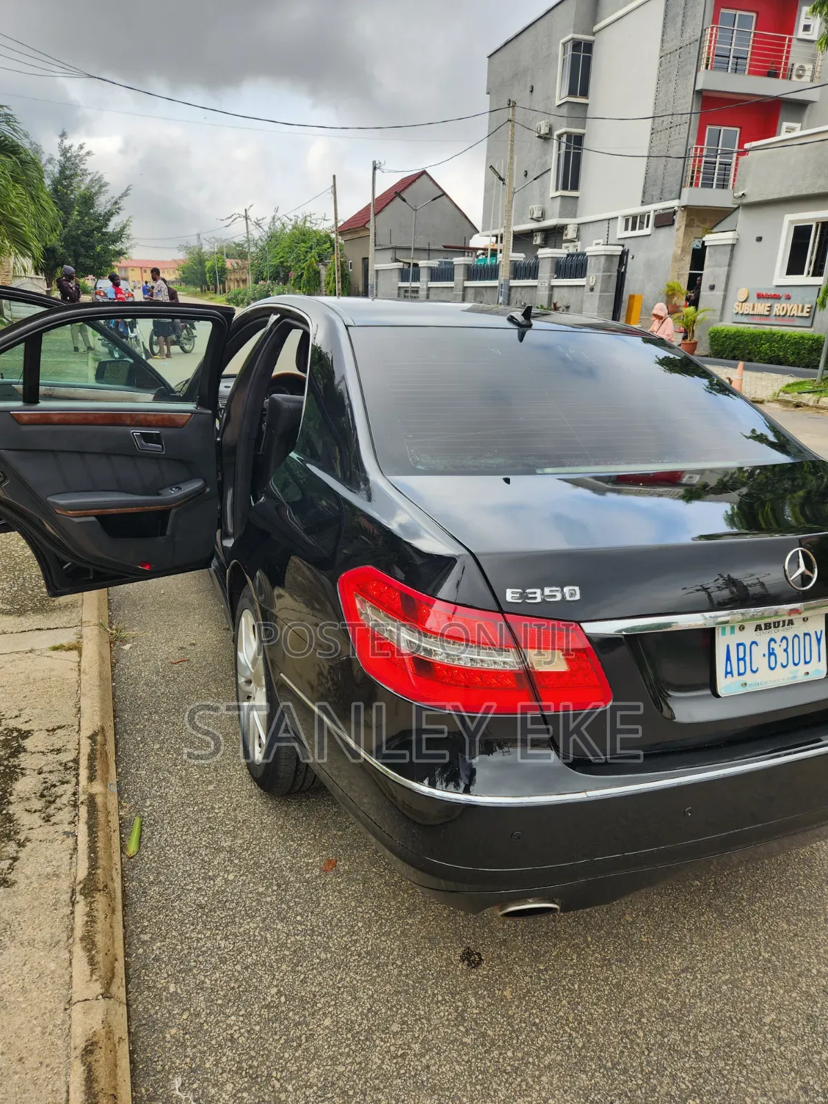 Mercedes-Benz E350 2010 Black