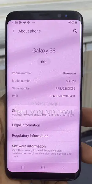 Samsung Galaxy S8 64 GB Black