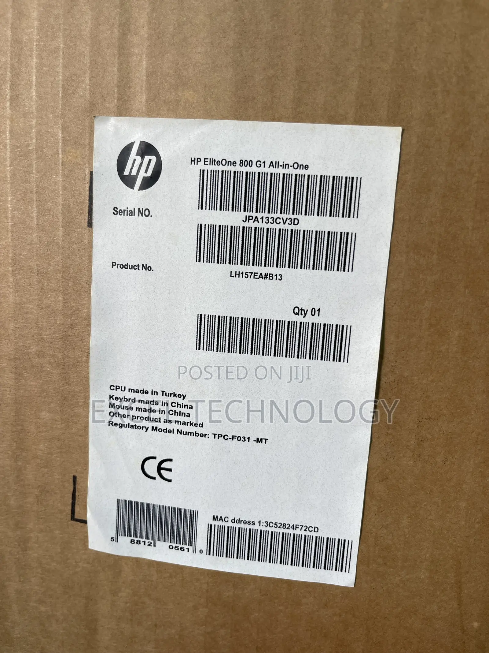 New Desktop Computer HP EliteOne 800 16GB Intel Core i7 SSD 512GB