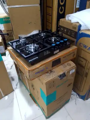 Polystar 4-Burner Built-in Gas Cooker Comes With Convenient Electric I