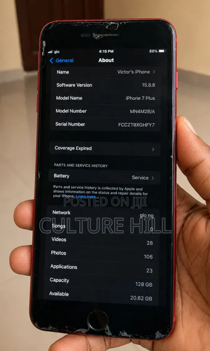 Apple iPhone 7 Plus 128 GB Red