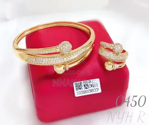 Your Sparkling Bangle With Ring at Good Price