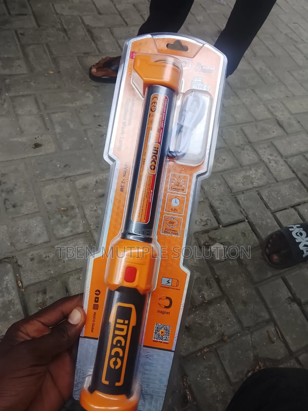 Ingco Rechargeable LED Work Lamp